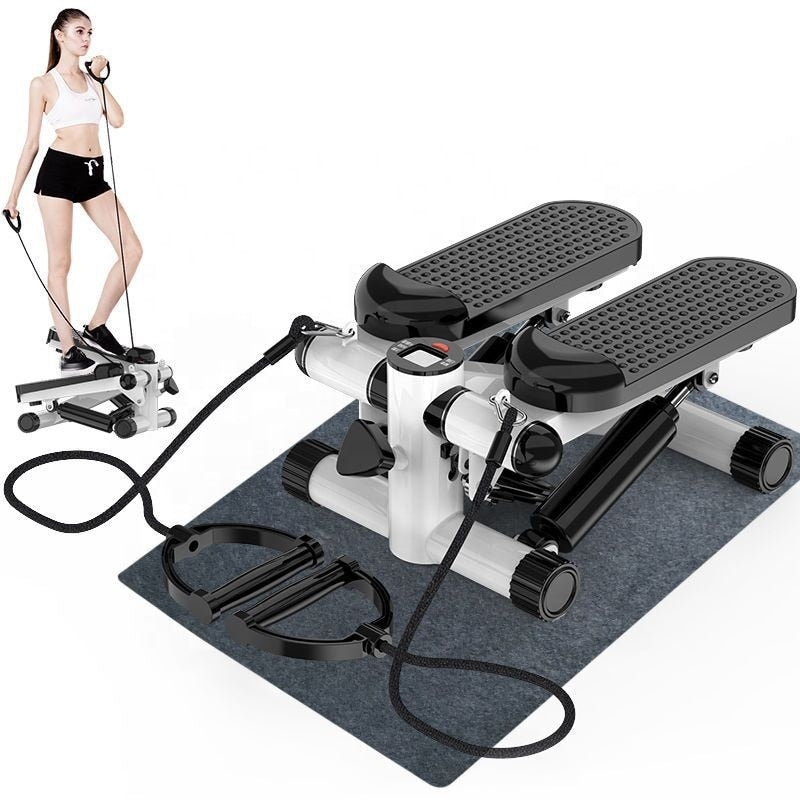 Mini Stair Stepper With Resistance Bands